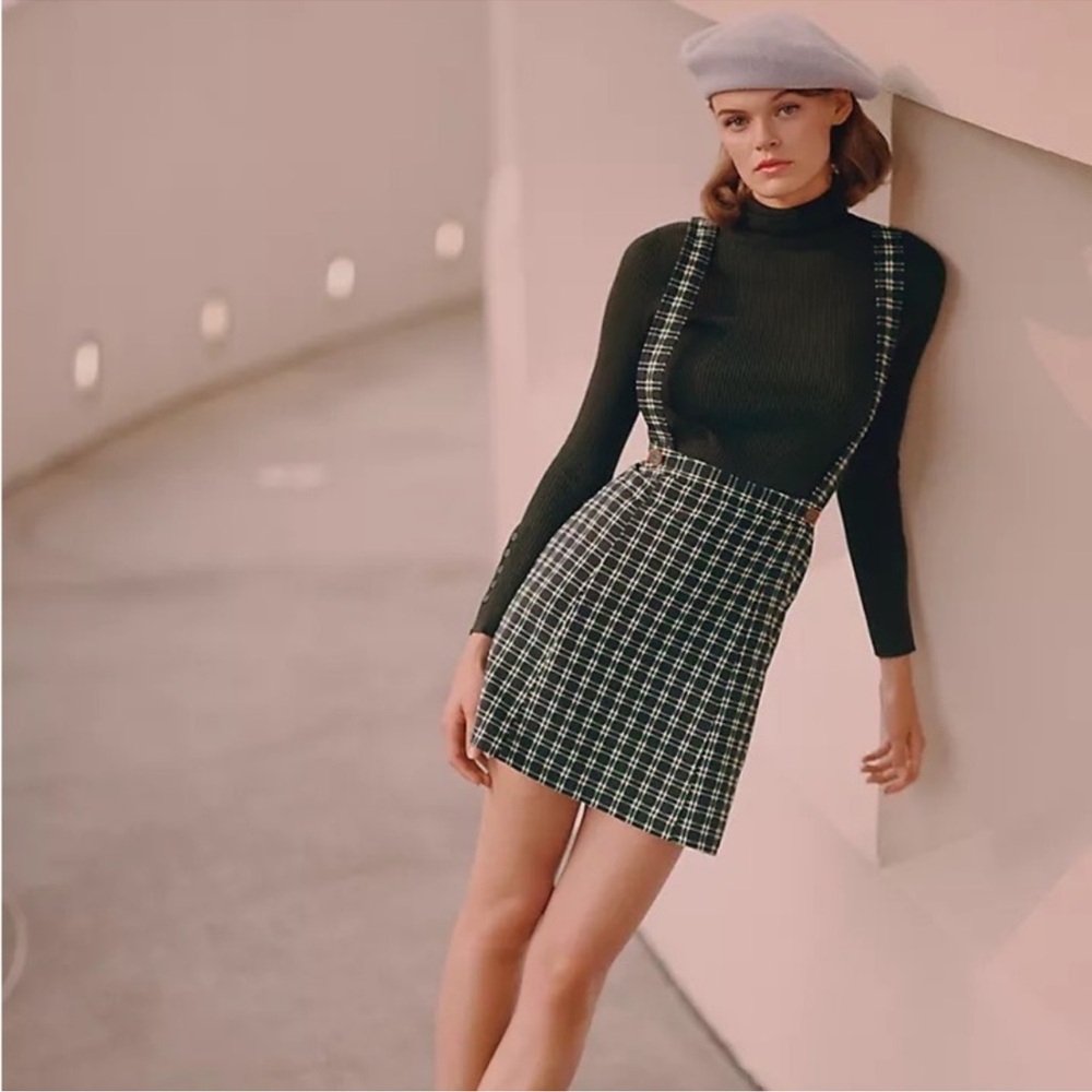 Maeve Anthropologie Pinafore skirt